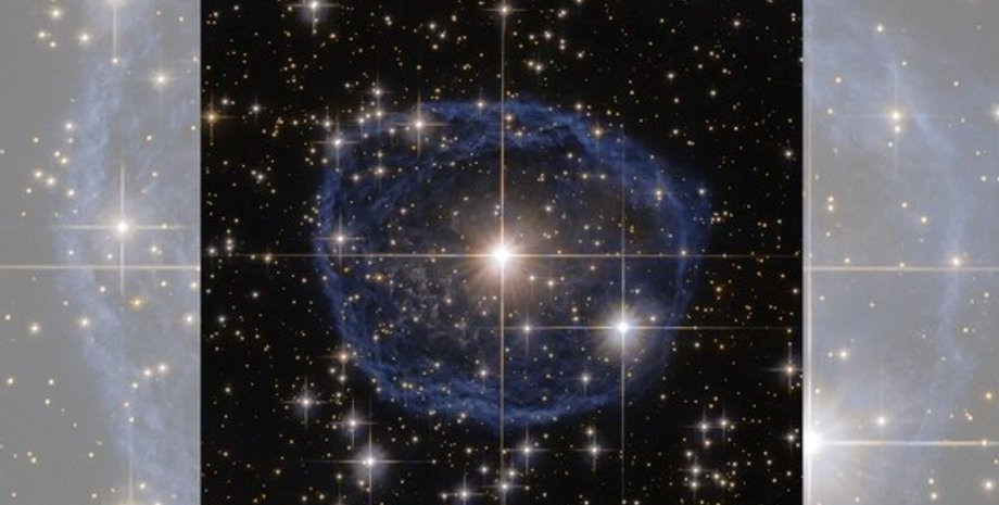 газовый пузырь, космос