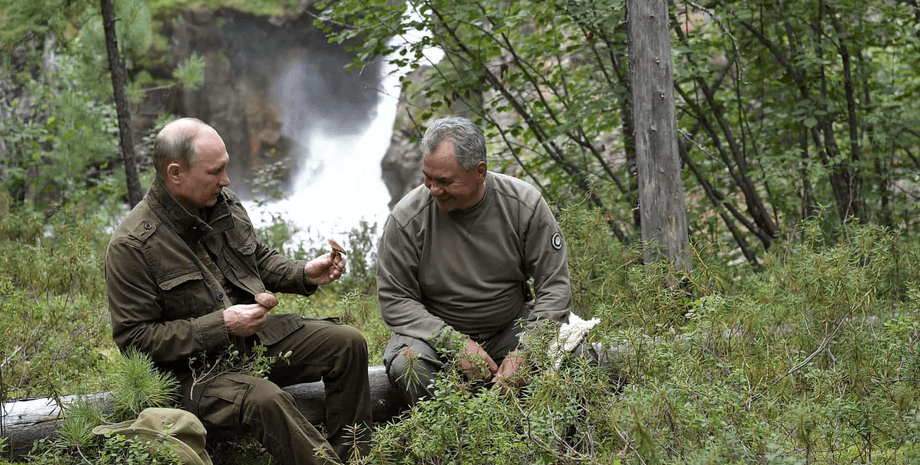 Владимир Путин Сергей Шойгу Кремль Россия