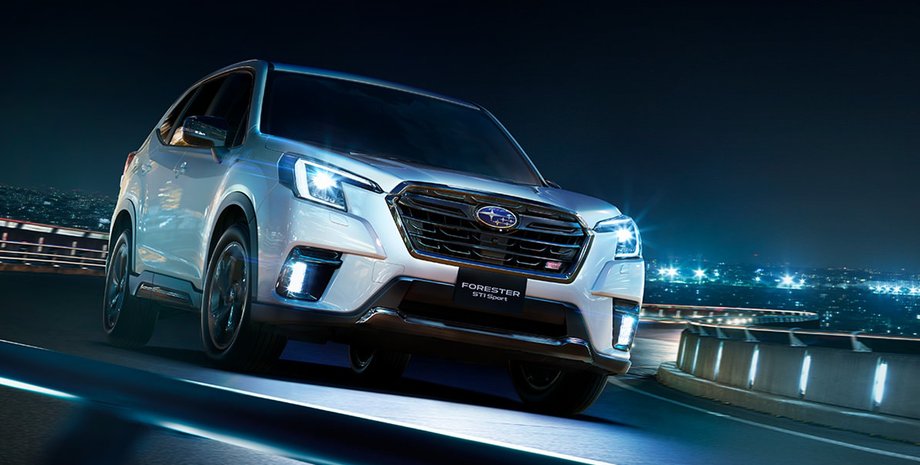 Subaru Forester STI Sport, Subaru Forester STI, новий Subaru Forester STI, Subaru Forester 2022, новий Subaru Forester