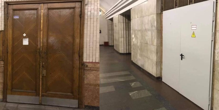 Киев, метро, двери, замена, киевляне, пассажиры, комментарии,