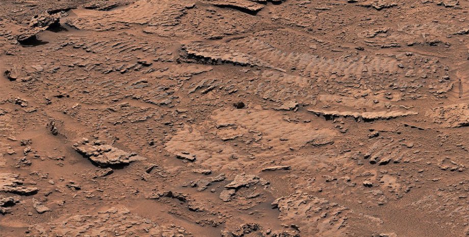 марс, поверхность, кратер Гейла