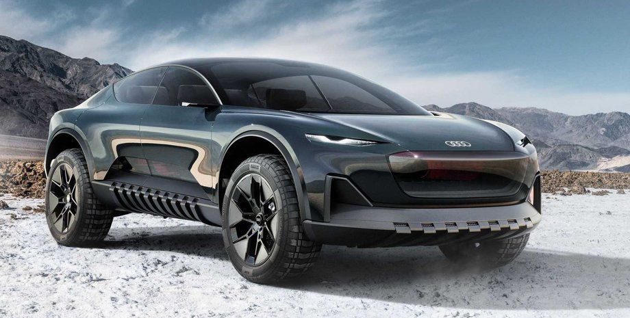 Новый Audi Activesphere, Audi Activesphere, электромобиль Audi, кроссовер Audi
