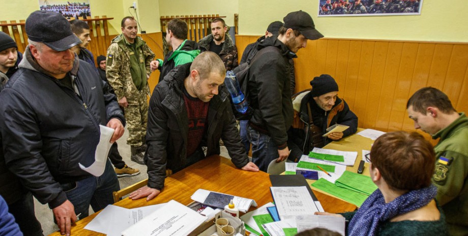 ТЦК, мобилизация в Украине, военкомат, военнообязанные, всеобщая мобилизация, призыв в Украине