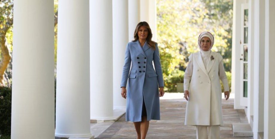 Мелания Трамп и Эмине Эрдоган