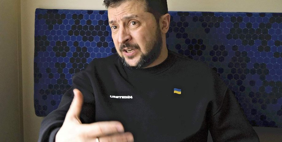 Владимир Зеленский, поезд