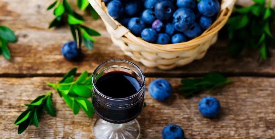 чорниця, чорничне вино, вино з чорниці, вино з чорниці