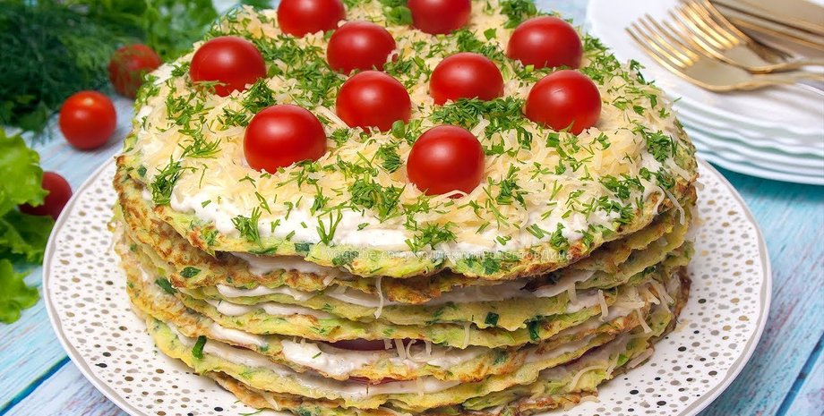 торт из кабачков