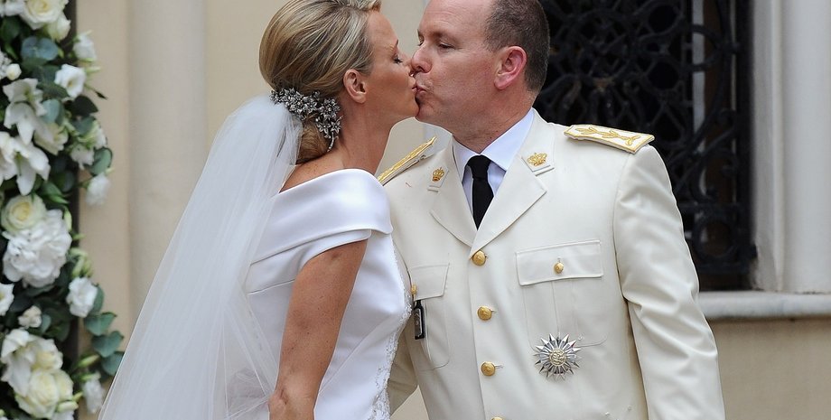 князь Монако Альбер, княгиня Шарлен, свадьба