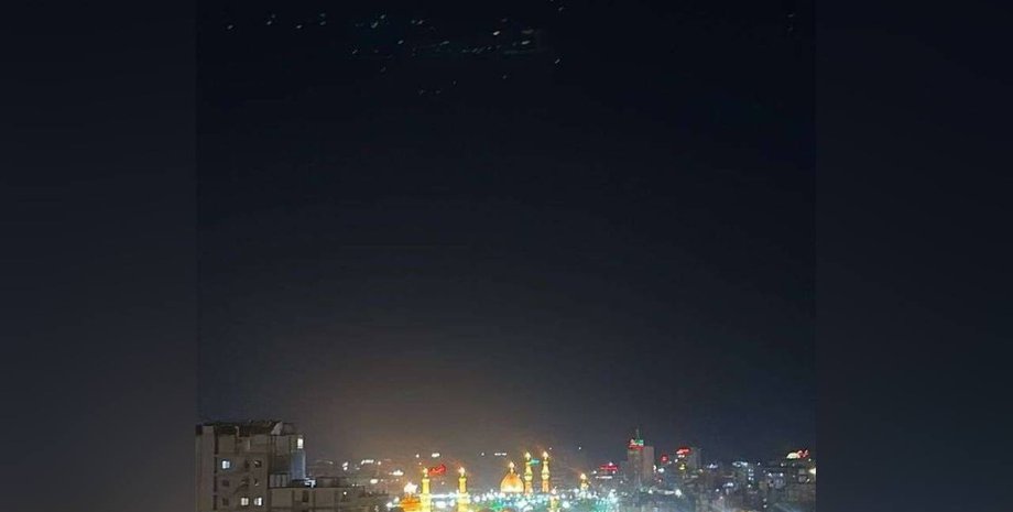 атака, Иран, Израиль, дроны, воздушные цели, война Ирана против Израиля, конфликт на Востоке