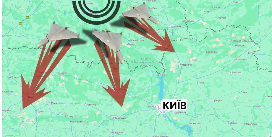 VOR DME навигация, шахэды из белоруссии, управление дронами без навигатора, ретрансляторы беларусь