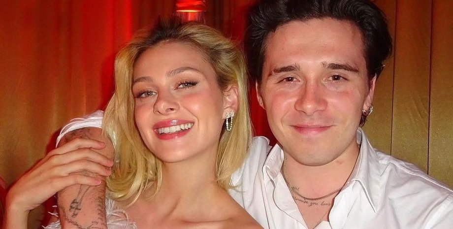 Бруклин Бекхэм и Никола Пельтц, сын Виктории Бекхэм, жена Бруклина Бекхэма, Никола Пельтц дети