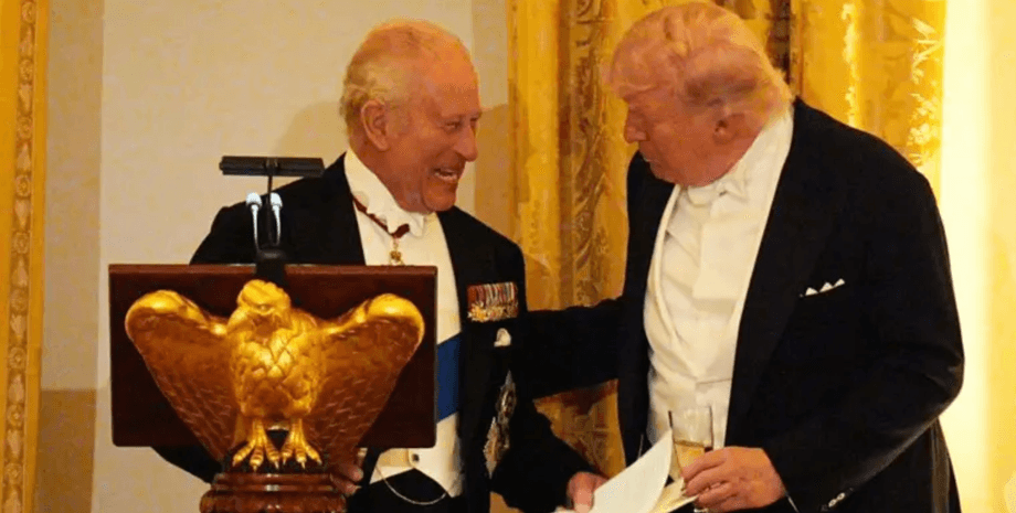 Король Чарльз и Дональд Трамп потроллили друг друга