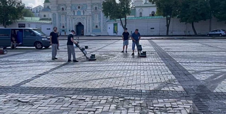 уборка, софийская площадь, дрифт, фото