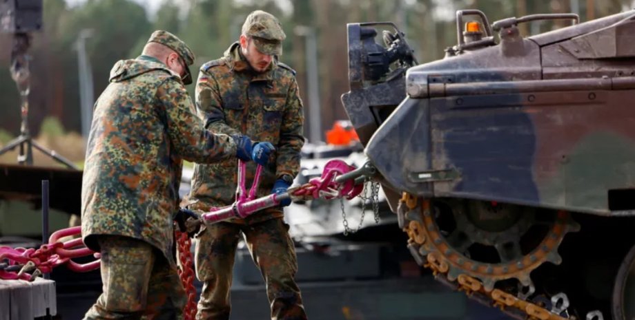 немецкий танк Leopard 1