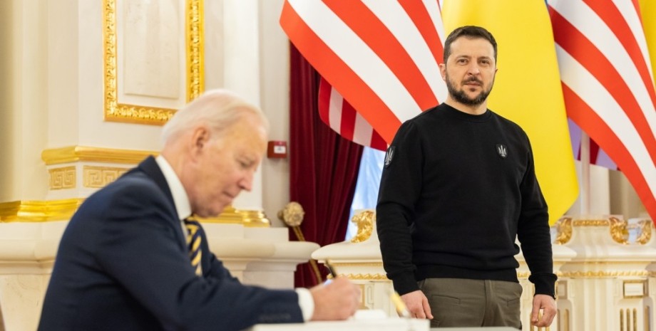президент США, візит Байдена до Києва, результати переговорів, зустріч президентів