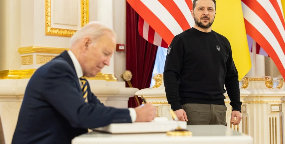 президент США, визит Байдена в Киев, результаты переговоров, встреча президентов