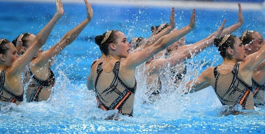 Сборная Украины, синхронное плавание,