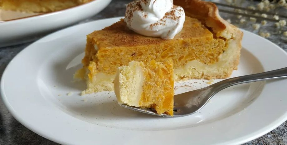 Тыквенный пирог, американский пирог, пирог с тыквой, тыква для пирога