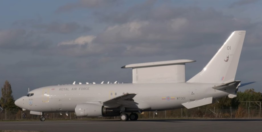 Британский самолет Wedgetail, британский самолет E-7A