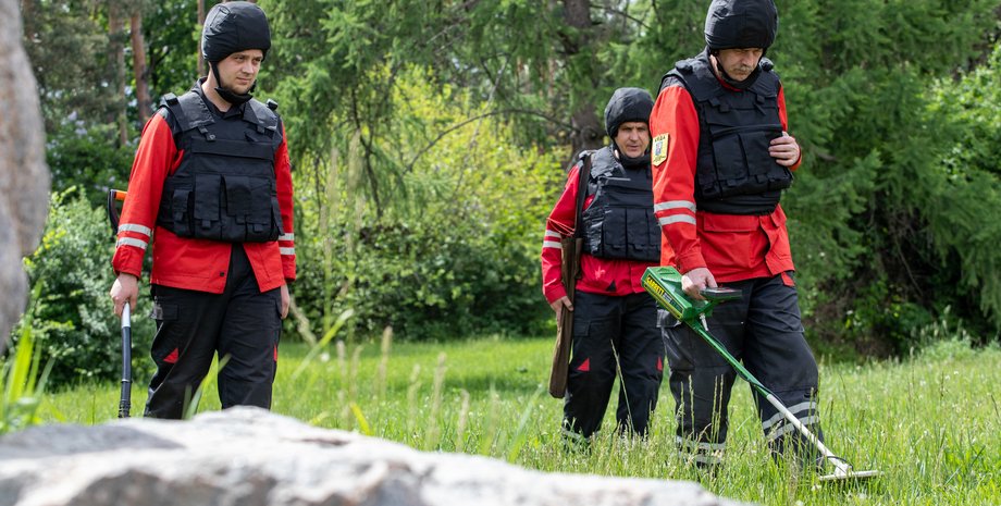 саперы киев, пиротехники, обучение, взрывы, вышгородский район