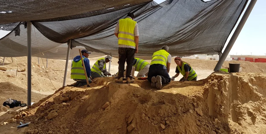 раскопки археологи люди израиль исследования археология археология пустыня