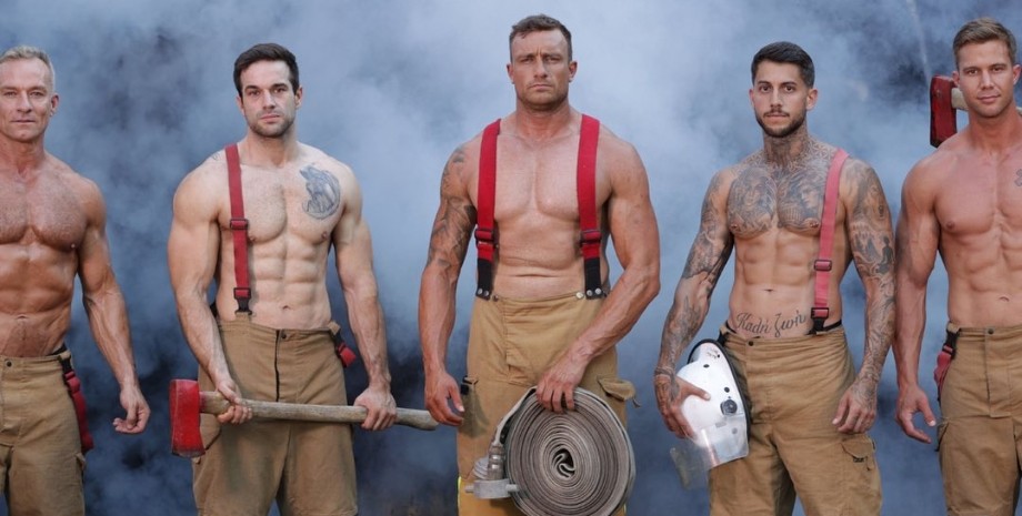 австралійські пожежники, календар 2024