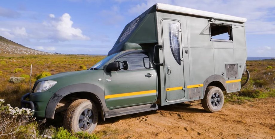 Toyota Hilux, Toyota Hilux 2011, дом на колесах, автодом Toyota, пикап Toyota, пикап Toyota