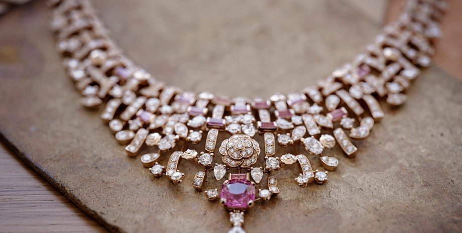 колье, коллекция, Tweed de Chanel, высокое ювелирное искусство