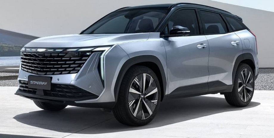 Geely Starray, новый Geely Starray, кроссовер Geely, Geely Atlas Pro