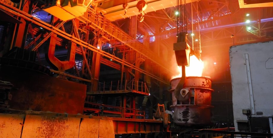производство металла, падение производства  в украине, ввп украины