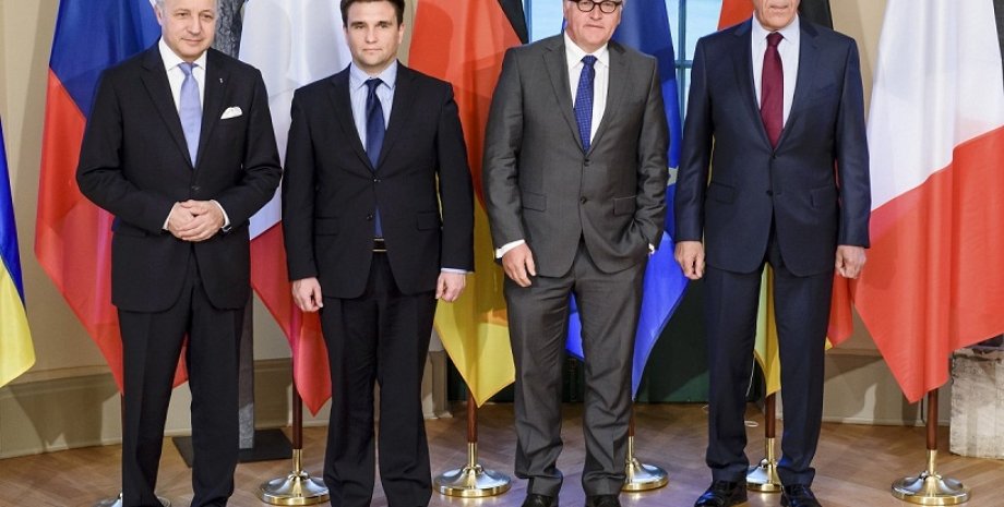 Министры иностранных дел "нормандской четверки" / Фото: ТСН