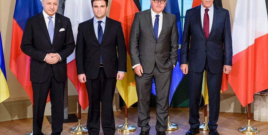 Министры иностранных дел "нормандской четверки" / Фото: ТСН