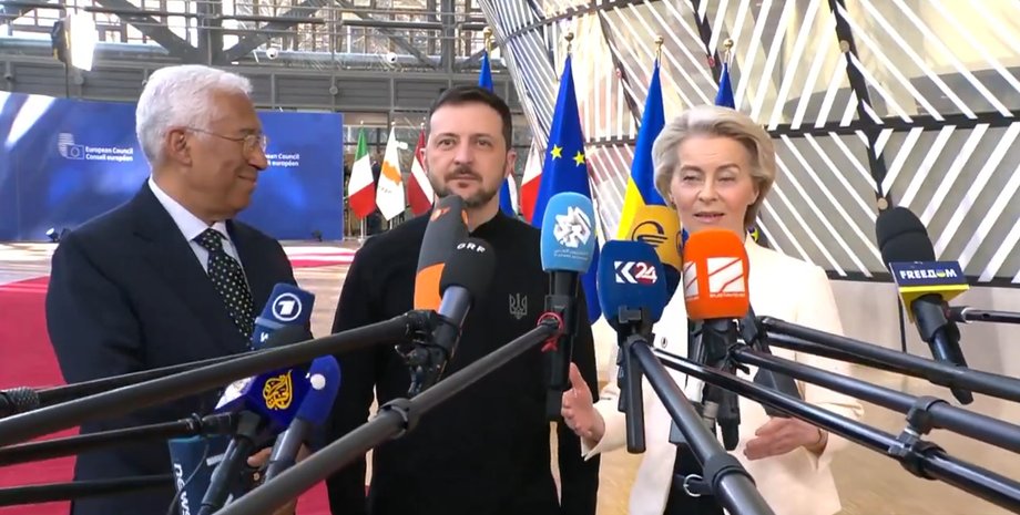 Володимир Зеленський та саміт ЄС 6 березня, Зеленський безпековий саміт, ЄС безпековий саміт висновок, миротворчий контингент ЄС, європейські війська