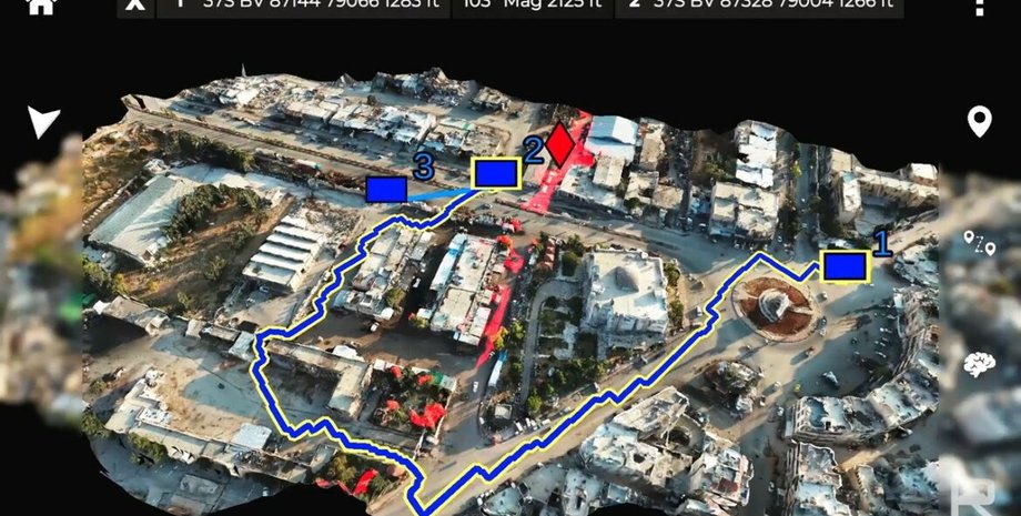 Farsight, дрон, БПЛА, беспилотник, карта