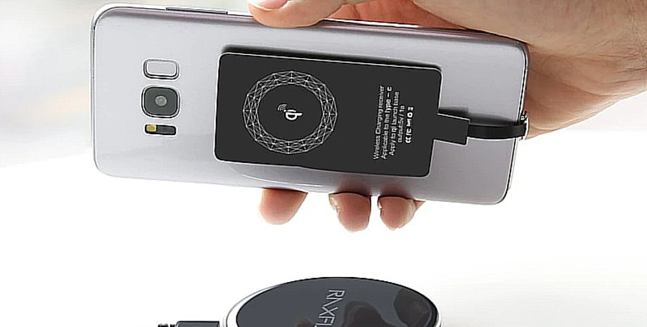 беспроводная зарядка, смартфон