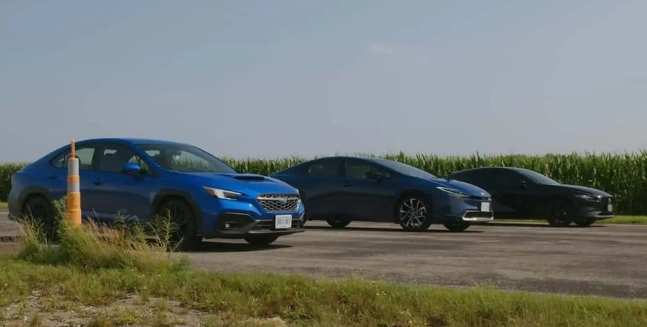 Toyota Prius, Mazda 3 и Subaru WRX Toyota Prius, Mazda 3, Subaru WRX, Авто, Автомобили, Гонки, Заезд, Драг-рейсинг, Видео