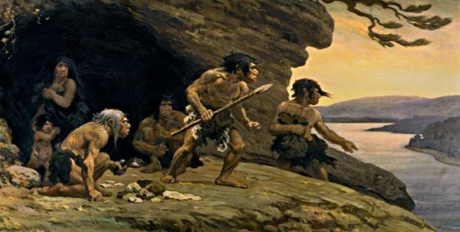 люди, неандертальцы