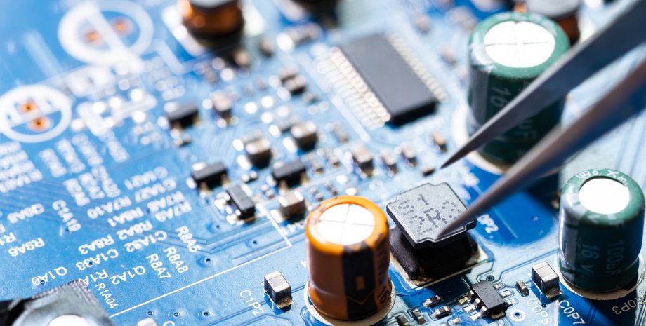 плата, трензистор, электроника