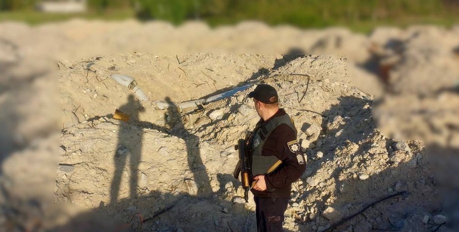 обстріл, місце падіння російського снаряда