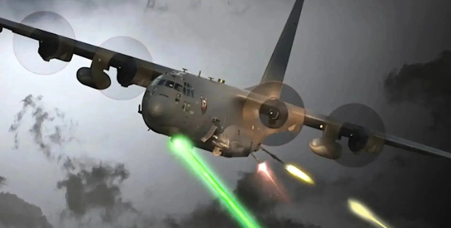 AC-130J с лазерным оружием