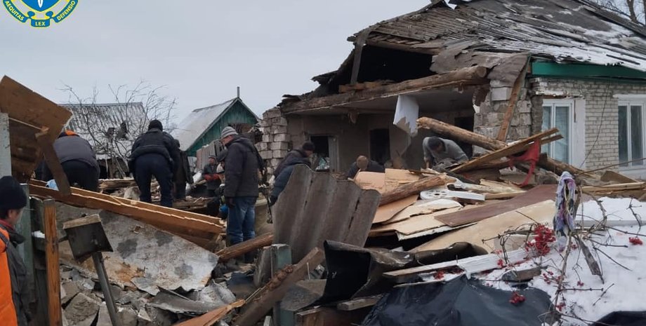 Руйнування, обстріл, Сумська область, війна в Україні, фото