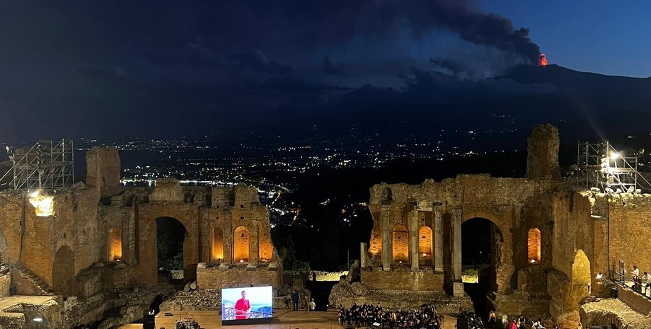 Извержение Этны, извержение вулкана, этна извержение, италия вулканы