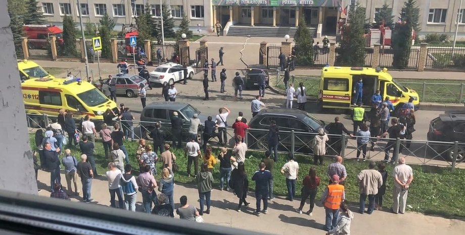 казань, стрельба, школа, полиция