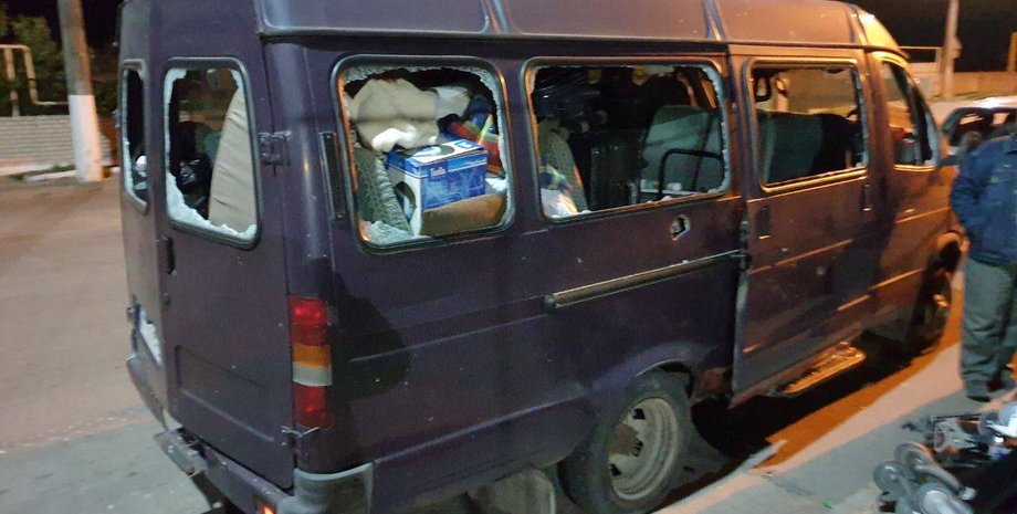 обстріл Антонівського мосту, російська пропаганда, Олег Клоков, машина Суспільного