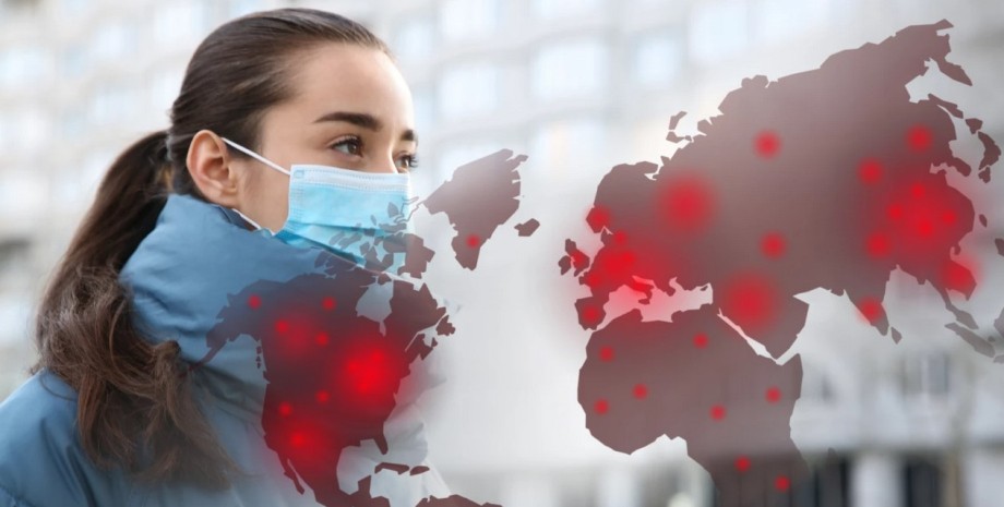 COVID-19 COVID, ковід, коронавірус, маска, дівчина, пандемія, вірус