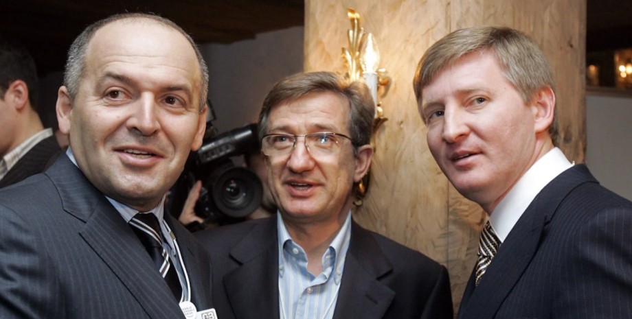 Виктор Пинчук, Сергей Тарута, Ринат Ахметов , олигархи, предприниматели, Украина