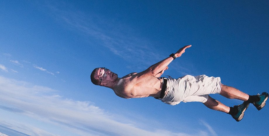 Антти Пендикайнен в полете / Фото: YouTube