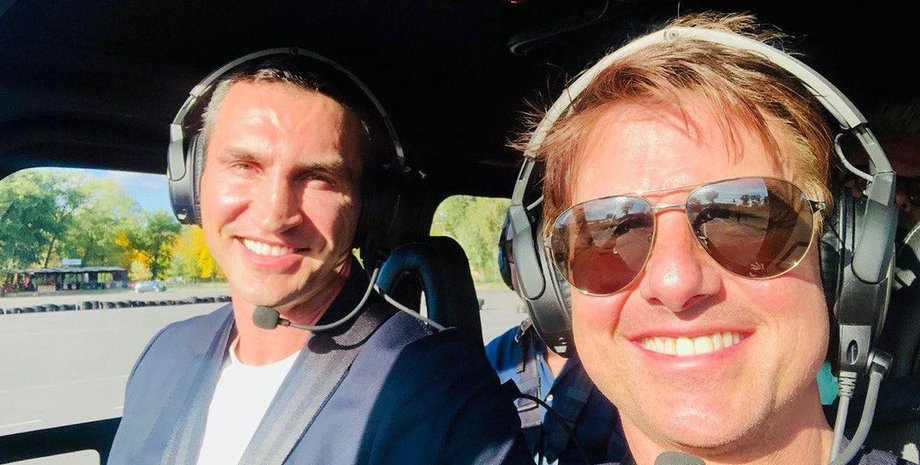 Владимир Кличко и Том Круз