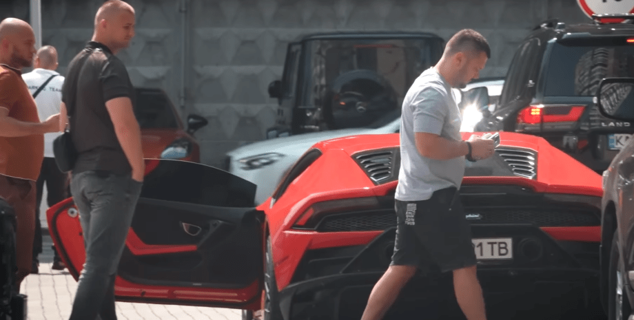 Алексей Владимиров на Lamborghini Алексей Владимиров, Lamborghini, автомобиль, фото