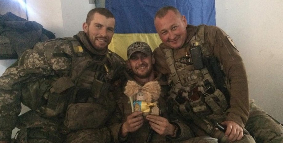 Генерал Евгений Жуков с побратимами